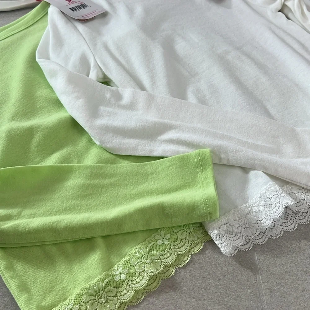 Justice 2pk Long Sleeve Shirts! NWT